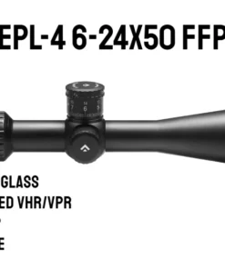 EPL-4 6-24X50 FFP Illuminated VHR/VPR - Zero Stop - 30mm Tube