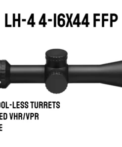 LH-4 4-16x44 FFP | Capped Tool-less Turrets | Illum. VPR/VHR | 30mm Tube