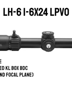 LH-6 1-6x24 SFP LPVO | Illum. KLBOX | 30mm Tube